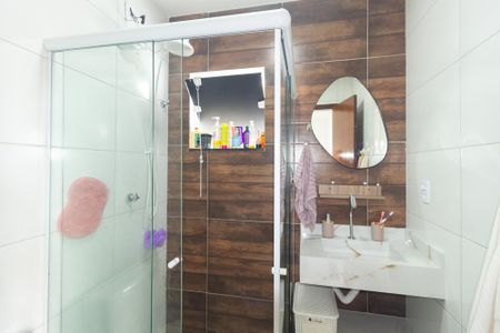 Casa de condomínio para alugar com 136m², 3 quartos e 2 vagasBanheiro Social 1