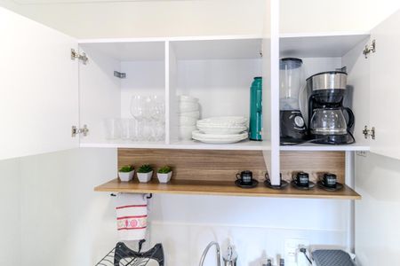 Apartamento à venda com 28m², 1 quarto e sem vagaCozinha