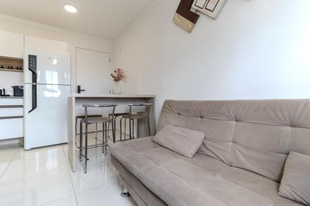 Sala de apartamento à venda com 1 quarto, 28m² em República, São Paulo