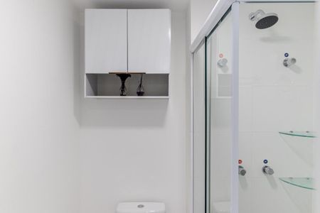 Banheiro de apartamento à venda com 1 quarto, 28m² em República, São Paulo