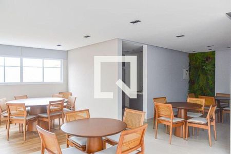 Apartamento à venda com 49m², 2 quartos e 1 vagaÁrea comum - Salão de festas