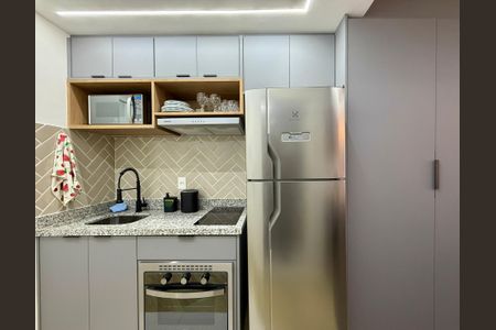 Studio para alugar com 24m², 0 quarto e sem vaga Studio para alugar com 24m², 0 quarto e sem vagaCozinha