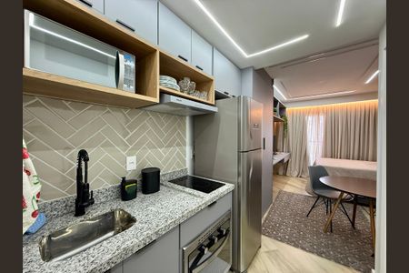 Studio para alugar com 24m², 0 quarto e sem vaga Studio para alugar com 24m², 0 quarto e sem vagaCozinha