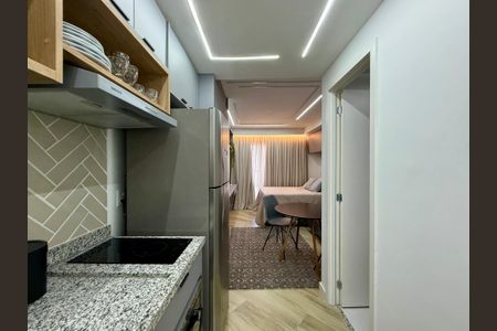 Studio para alugar com 24m², 0 quarto e sem vaga Studio para alugar com 24m², 0 quarto e sem vagaCozinha