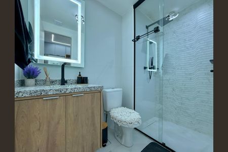 Studio para alugar com 24m², 0 quarto e sem vaga Studio para alugar com 24m², 0 quarto e sem vagaBanheiro