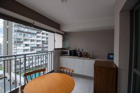 Varanda da Sala de apartamento à venda com 2 quartos, 66m² em Butantã, São Paulo
