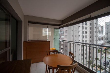 Varanda da Sala de apartamento à venda com 2 quartos, 66m² em Butantã, São Paulo