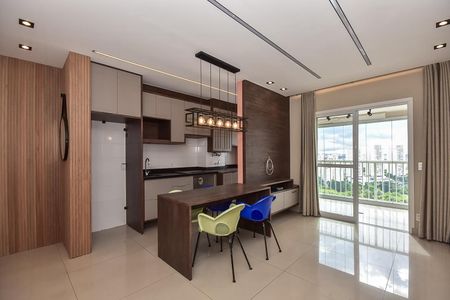 Sala de apartamento à venda com 1 quarto, 45m² em Fazenda Morumbi, São Paulo