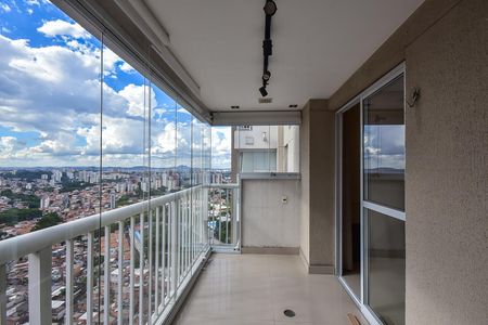 Varanda de apartamento à venda com 1 quarto, 45m² em Fazenda Morumbi, São Paulo