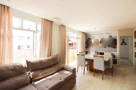 Sala de apartamento à venda com 3 quartos, 100m² em Castelo, Belo Horizonte