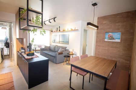 Sala de Jantar de apartamento para alugar com 2 quartos, 69m² em Jardim das Acacias, São Paulo