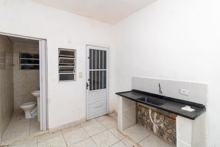 Cozinha de casa para alugar com 1 quarto, 20m² em Jardim Brasil (zona Norte), São Paulo