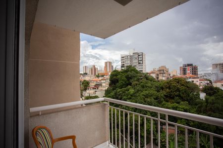 Apartamento para alugar com 64m², 1 quarto e 2 vagasVARANDA DA SALA