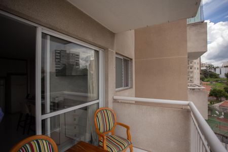 Apartamento para alugar com 64m², 1 quarto e 2 vagasVARANDA DA SALA