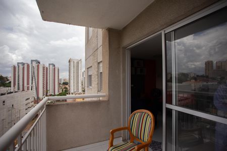VARANDA DA SALA de apartamento para alugar com 1 quarto, 64m² em Santana, São Paulo