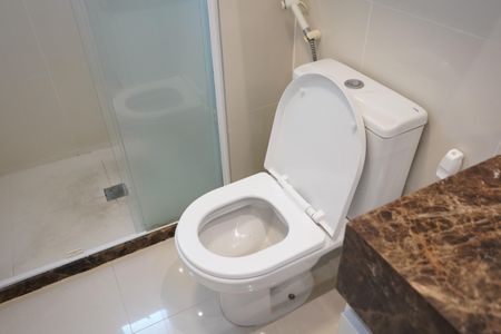 Banheiro de apartamento para alugar com 1 quarto, 52m² em Jardim Analia Franco, São Paulo