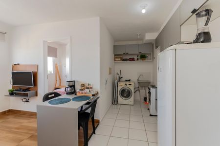 Sala/ Cozinha de apartamento à venda com 2 quartos, 35m² em Jardim Promissao, São Paulo