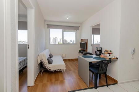Sala/ Cozinha de apartamento à venda com 2 quartos, 35m² em Jardim Promissao, São Paulo