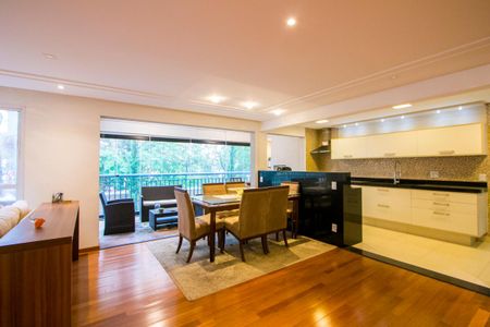 Apartamento para alugar com 124m², 2 quartos e 2 vagasSala