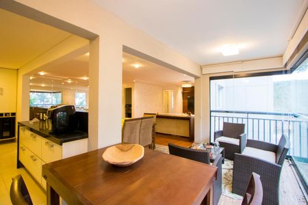 Apartamento para alugar com 124m², 2 quartos e 2 vagasVaranda gourmet