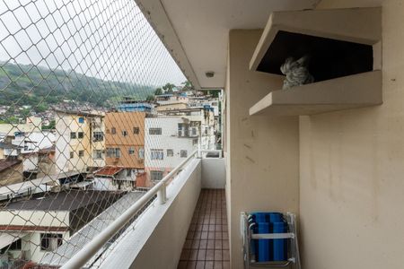 Varanda da Sala de apartamento para alugar com 3 quartos, 137m² em Grajaú, Rio de Janeiro