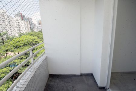 Varanda da Sala de apartamento para alugar com 1 quarto, 56m² em Jardim, Santo André