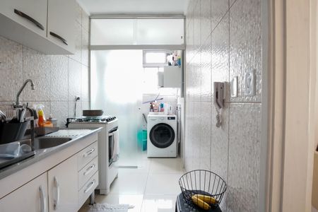 Apartamento à venda com 55m², 2 quartos e 1 vagaCozinha e Área de Serviço