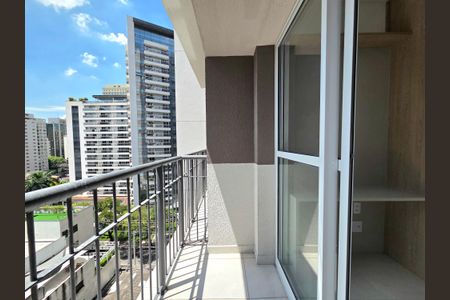 Studio para alugar com 25m², 1 quarto e sem vagaVaranda