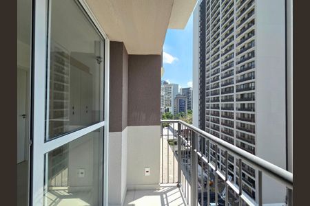 Studio para alugar com 25m², 1 quarto e sem vagaVaranda