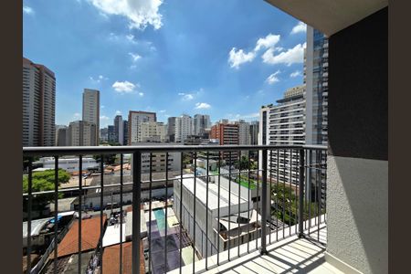 Studio para alugar com 25m², 1 quarto e sem vagaVaranda