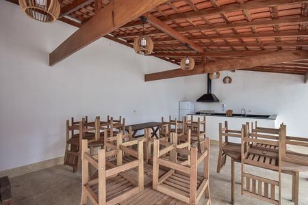 Apartamento para alugar com 37m², 1 quarto e 2 vagasChurrasqueira