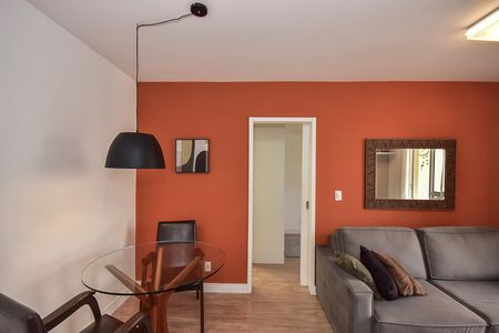 Sala de apartamento para alugar com 1 quarto, 37m² em Vila Andrade, São Paulo