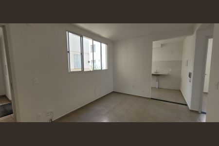 sala  de apartamento para alugar com 2 quartos, 44m² em Niterói, Betim