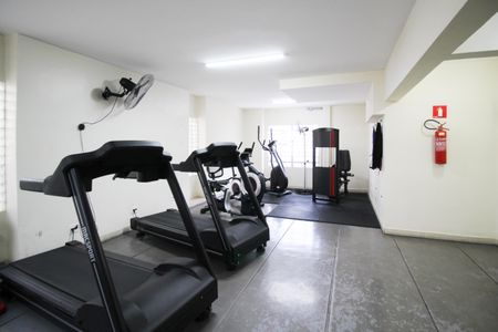 Apartamento para alugar com 108m², 2 quartos e 2 vagasÁrea comum - Academia