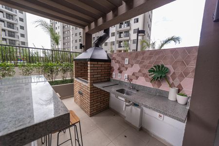 Apartamento para alugar com 42m², 2 quartos e sem vagaÁrea comum - Salão de festas