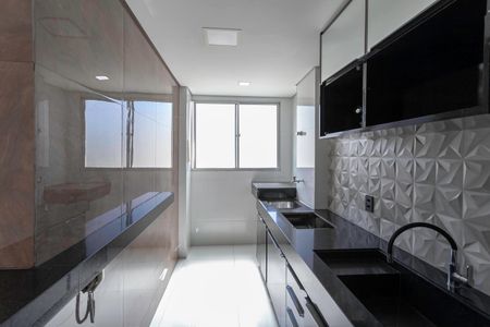 Apartamento para alugar com 49m², 2 quartos e 2 vagasCozinha e Área de Serviço