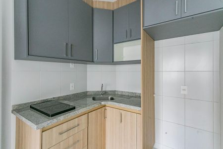 Cozinha de apartamento para alugar com 2 quartos, 41m² em Aclimação, São Paulo