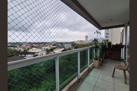 Varanda  de apartamento para alugar com 4 quartos, 109m² em Recreio dos Bandeirantes, Rio de Janeiro
