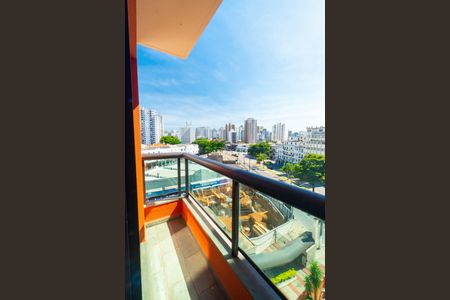 Sacada do Quarto de kitnet/studio à venda com 1 quarto, 36m² em Mirandópolis, São Paulo