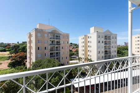 Vista da Sala de apartamento para alugar com 2 quartos, 60m² em Vila Nova Teixeira, Campinas