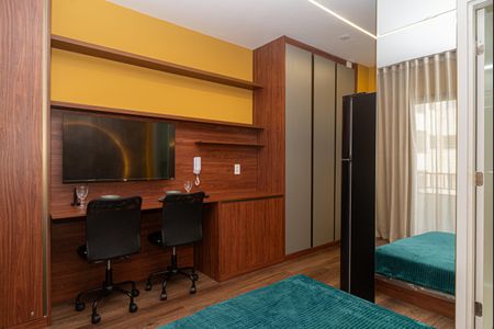 Studio para alugar com 22m², 1 quarto e sem vagaQuarto