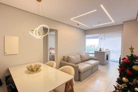 Sala de apartamento à venda com 1 quarto, 42m² em Centro, São Bernardo do Campo