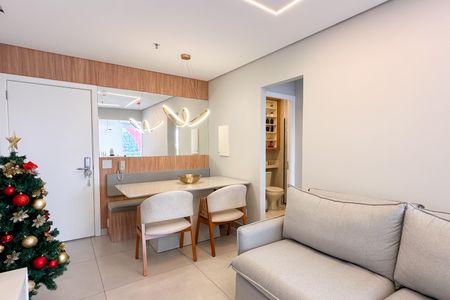 Sala de apartamento à venda com 1 quarto, 42m² em Centro, São Bernardo do Campo