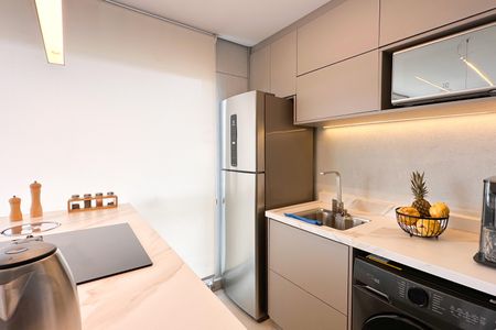 Apartamento à venda com 42m², 1 quarto e 1 vagaCozinha