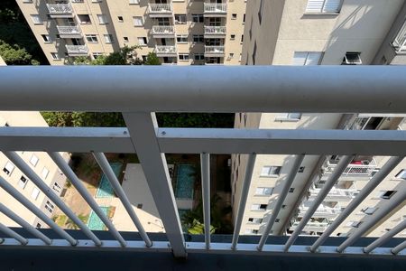 Varanda da Sala de apartamento para alugar com 2 quartos, 52m² em Morro Nova Cintra, Santos