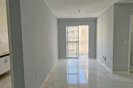 Sala de apartamento para alugar com 2 quartos, 52m² em Morro Nova Cintra, Santos