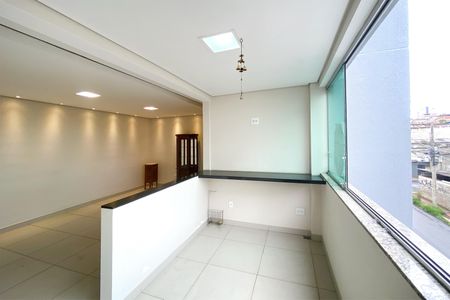 Varanda da Sala de apartamento para alugar com 3 quartos, 83m² em Ipiranga, Belo Horizonte