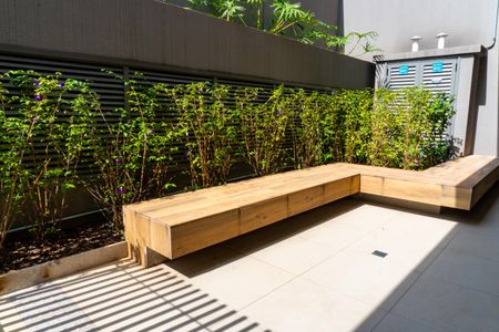 Área comum de kitnet/studio para alugar com 1 quarto, 30m² em Mirandópolis, São Paulo