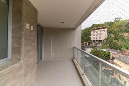 Varanda da Sala de apartamento para alugar com 2 quartos, 82m² em Santa Rosa, Niterói