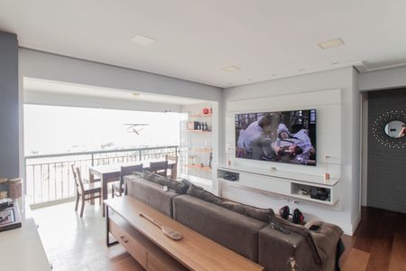 Sala de apartamento à venda com 2 quartos, 70m² em Jardim Leonor Mendes de Barros, São Paulo